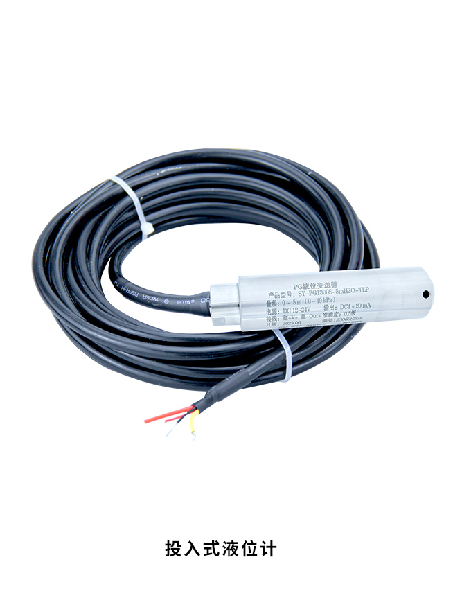 液位变送器,PG1300S投入式液位计