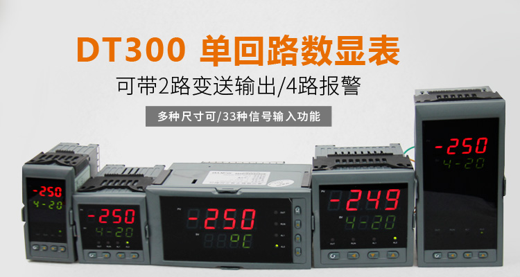 数显控制仪 DT308智能单回路数显表，单回路数显控制仪产品宣传