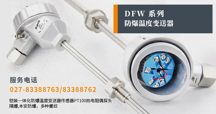 智能温度变送器,DFW一体化温度变送器产品宣传